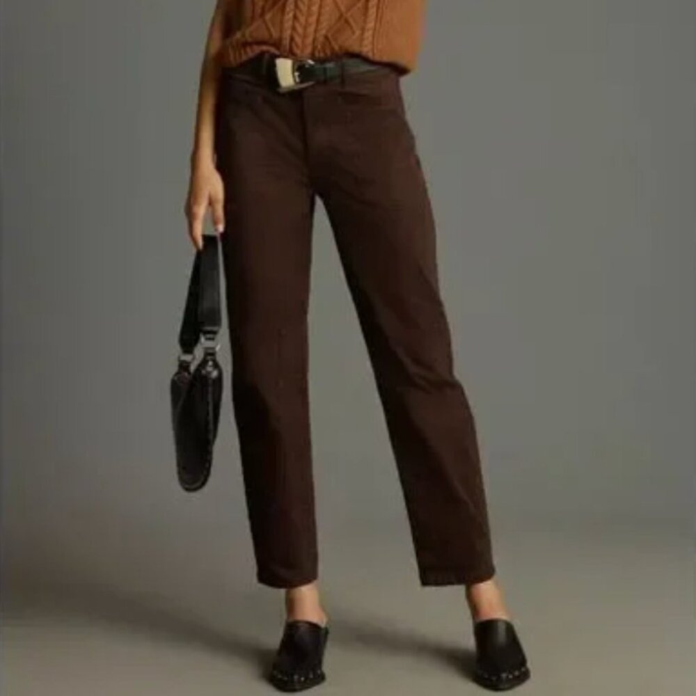 Anthropologie Pilcro The Wanderer Utility Pants Size 31 Mid-Rise Relaxed-Leg